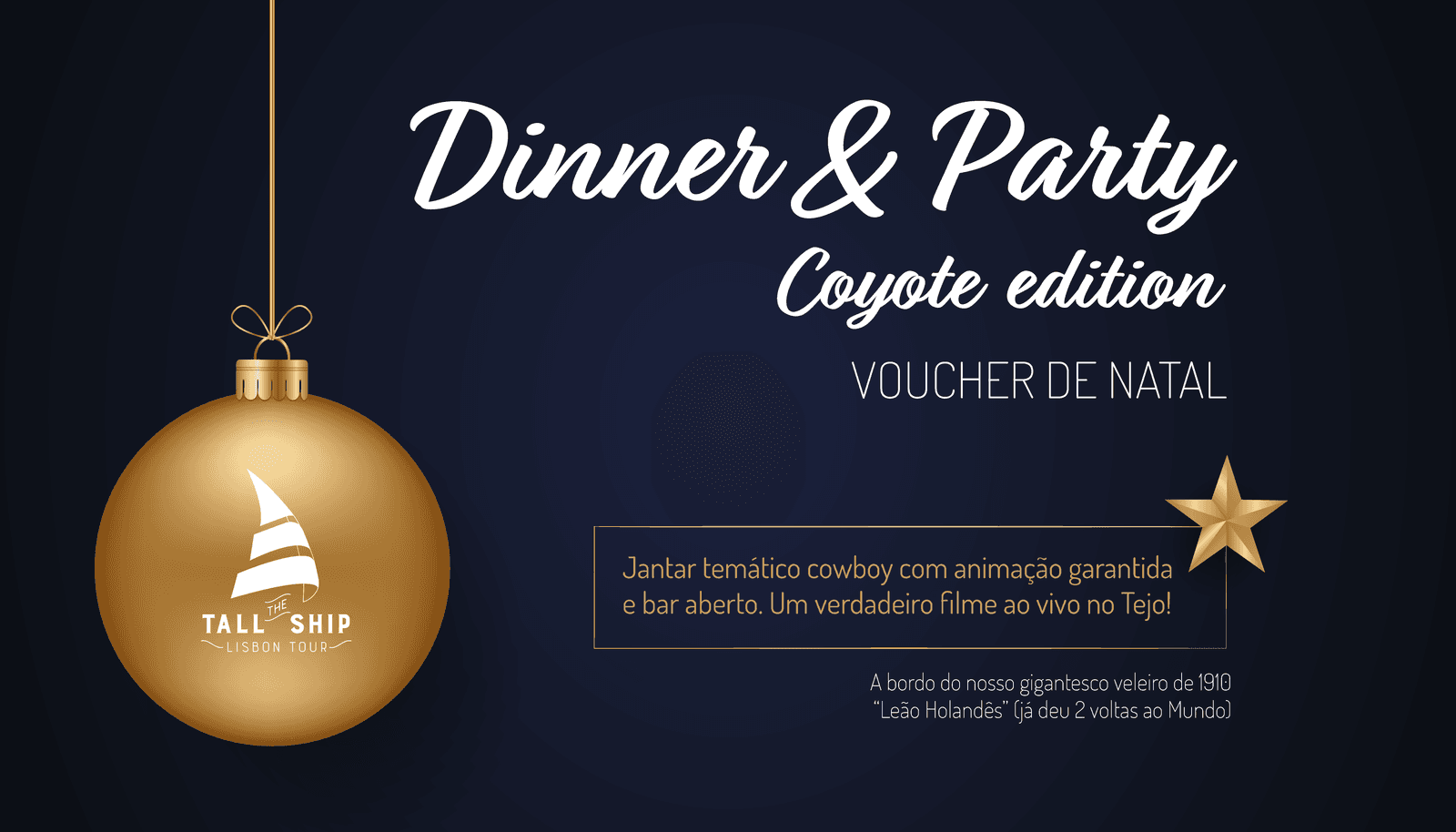Dinner & Party — Coyote Edition voucher