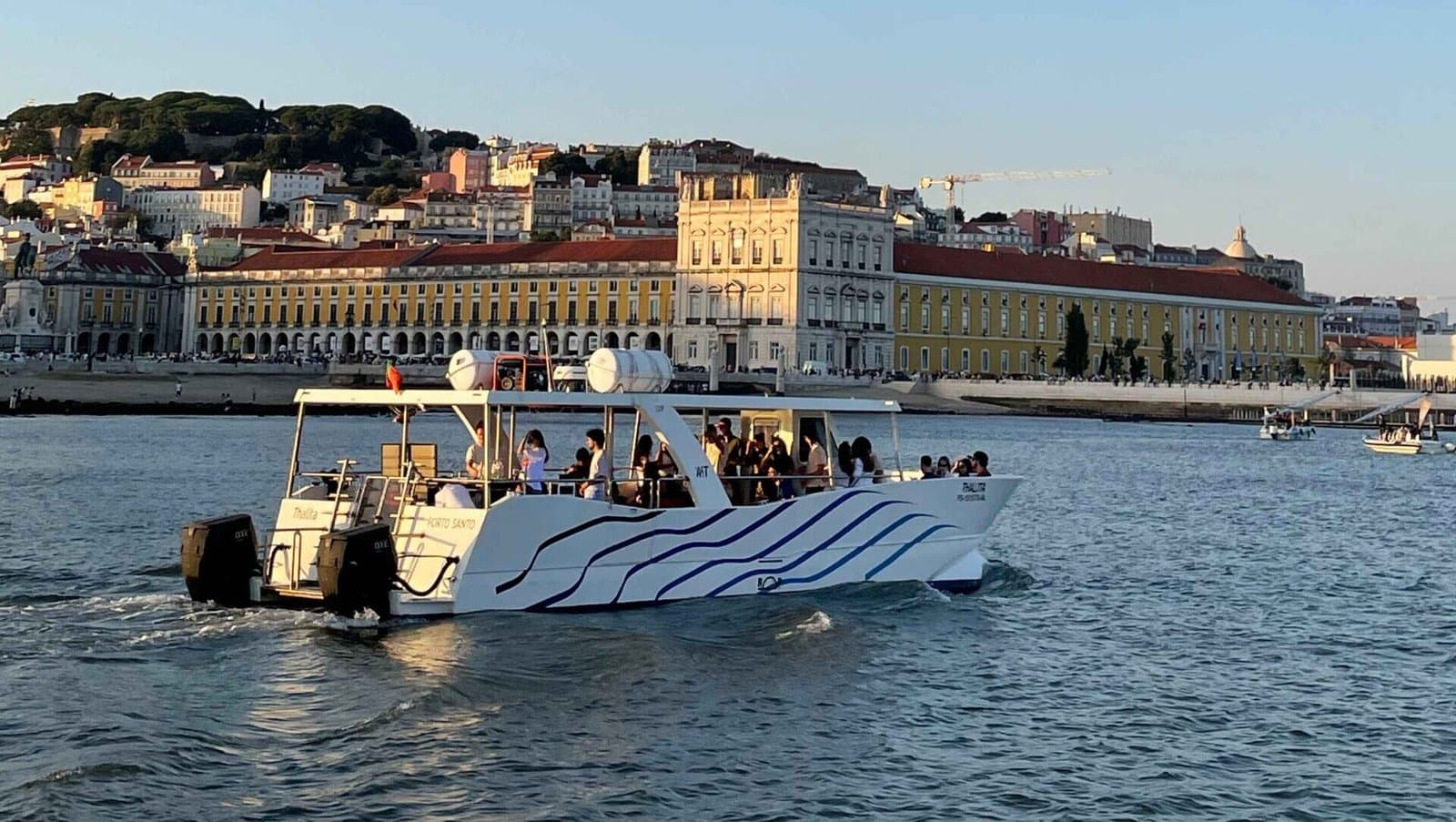 Sunset Boats Lisbon